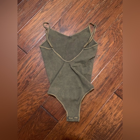 FREE PEOPLE Intimately Bodysuit Green Size XS/S - Picture 5 of 7